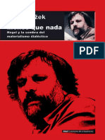 Žižek, Slavoj - Menos Que Nada. Hegel y La Sombra Del Materialismo Dialéctico (Introducción)