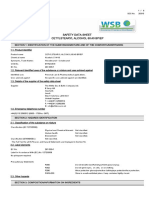 Safety Data Sheet Cetylstearyl Alcohol 60:40 Bp/Ep