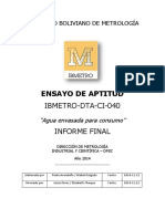 Informe Final Agua 2014