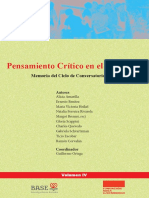 El Desafio de La Descolonización Del Pensamiento en El Paraguay: Situación y Límites.