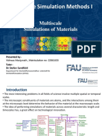 Multiscale Simulation Methods I: Multiscale Simulations of Materials