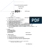 Lucrare Scrisa La Matematica Pe Semestrul I-Cls 7 - Curriculum Adaptat