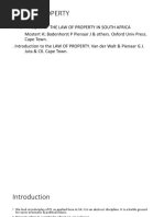 Classification of Property Ownership in SA | PDF | Property | Ownership