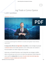 O Que É Swing Trade e Como Operar Com Sucesso