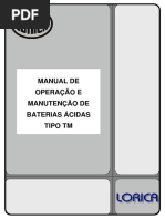 LORICA - Manual Bateria