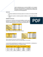 Dosificacion de Mezcla