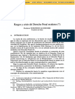 Dialnet RasgosYCrisisDelDerechoPenalModerno 46402 PDF