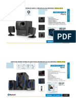 Sistema de Audio 2.1 Micronics PDF