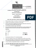 2014 Add Maths P1