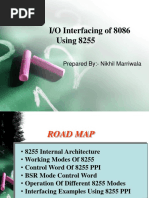 8255 and IO Interfacing