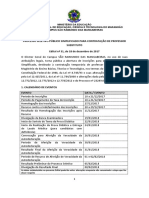 001 Seletivo Professor SRM 312017