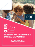 Gen Z: Leaders of The Mobile Social Movement