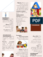 Desarrollo DEL Pensamient O Del Niño EN Preescolar: Nociones Y Conceptos