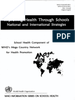 WHO_School Health Program 1999
