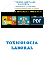 III. Toxicologia Laboral