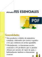 Fitoquímica - Aceites Esenciales