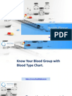 Know Your Blood Group With Blood Type Chart