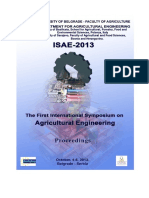 ISAE 2013 Proceedings