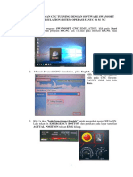 Lap II Pemrograman CNC Milling Dengan Software Swansoft CNC Simulation Sistem Operasi Fanuc Oi M NC