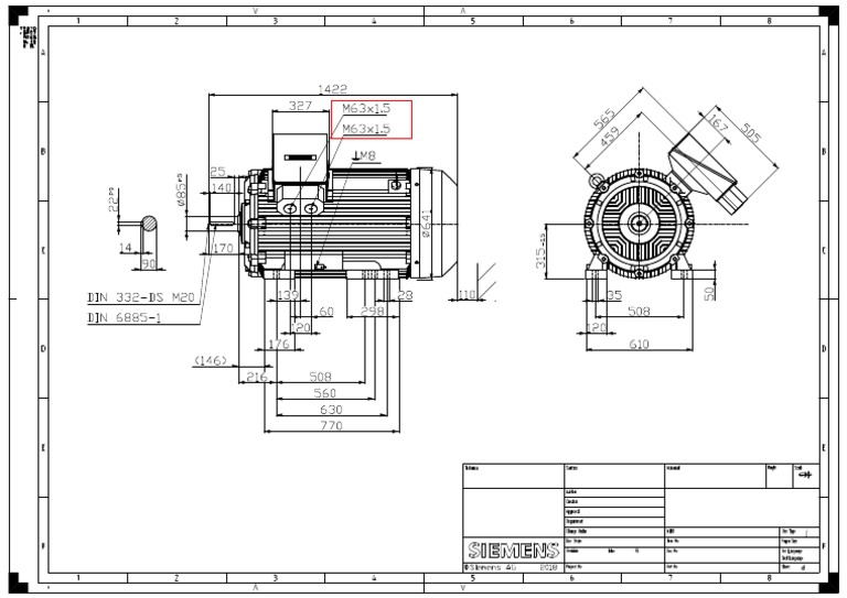 Dimensional Drawing A3 Specifications | PDF