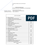 JAM Struktur Kurikulum Geomatika Knasional 2017