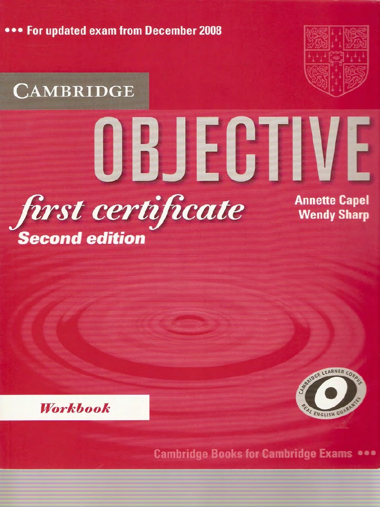 Objective First Certificate Workbook PDF | PDF
