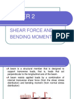 Chapter 2 - Shear Force and Bending Moment