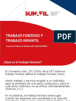 Derechos Fundamentales-Trabajo Forzoso e Infantil