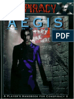 Conspiracy X - Aegis Handbook PDF