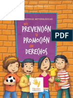 Estrategias Metodológicos en Prevención y Promoción de Derechos PDF