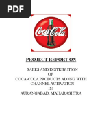 Coca Cola Sales and Distribution