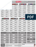 El Fixture de Mundial Rusia 2018