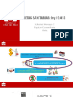 5° Clase Metas Sanitarias (Ley 19.813)