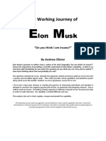 The Working Journey of Elon Musk