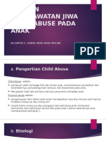 Asuhan Keperawatan Jiwa Child Abuse Pada Anak