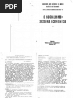O Socialismo - Sistema Economico