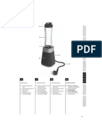 Electrolux ESB 2xxx Sport Blender - User Manual