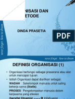 Organisasi Dan Metode