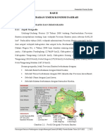 Banten Gambaran Umum Kondisi Daerah Fatah 2018