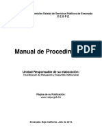 Manual de Procedimientos Cespe