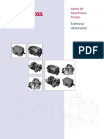 Sundstrand Series 40 Pump Technical Info PDF