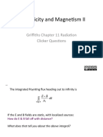 Electricity and Magnetism II: Radiation from Oscillating Dipoles