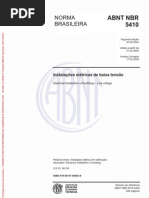 NBR 5410 2004 Corrigida 2008