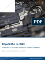 Beyond Our Borders:: How Weak U.S. Gun Laws Contribute To Violent Crime Abroad