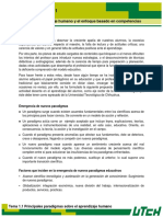 Principales Paradigmas Del Aprendizaje Humano PDF