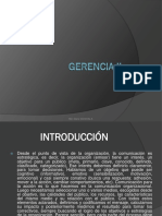 Gerencia Ii - 2017 - 2018
