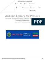 Arduino Library For Proteus - The Engineering Projects