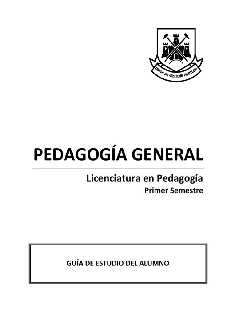 Conceptos Clave de la Pedagogía General | PDF | Pedagogía | Science