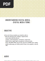 Understanding Digital Media - Digital Media Terms