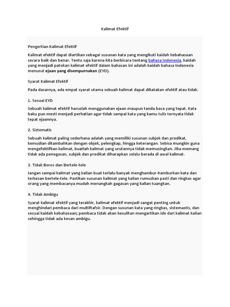 Bahasa Indonesia
